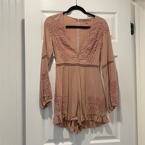 For Love and Lemons floral romper